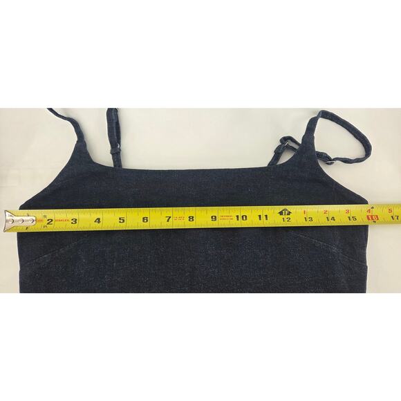 NWT Madewell Denim Squareneck Romper in Briant Wash Size 0 Retail $148 - Picture 5 of 5